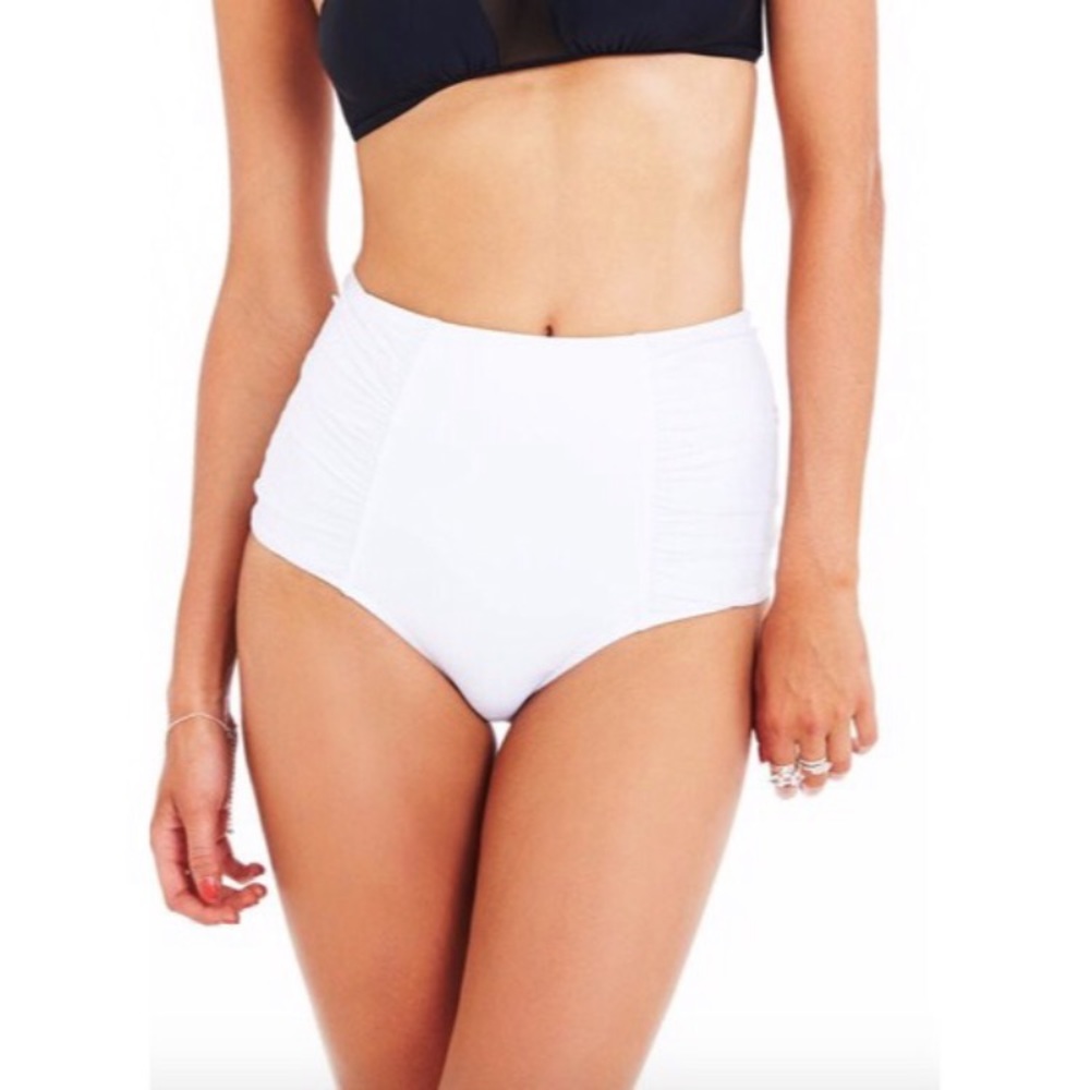 🕊Nookie - Horizon Mesh High Waist Bikini Bottom🕊